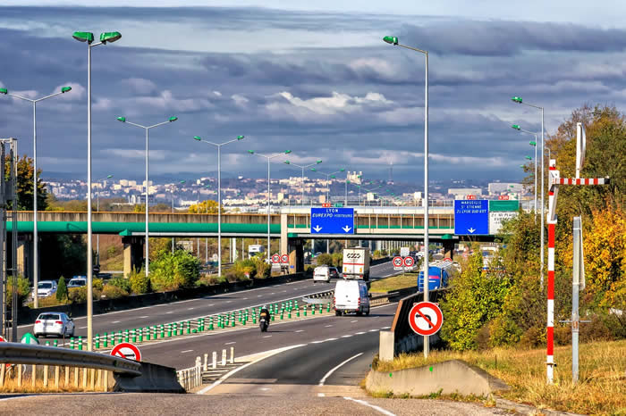 Moyen de transport à Lyon en France